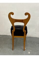 19th Century German Biedermeier Walnut Side Chairs