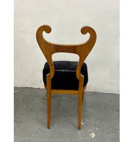 19th Century German Biedermeier Walnut Side Chairs
