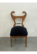19th Century German Biedermeier Walnut Side Chairs