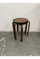 Vintage Bentwood Tripod Stool