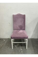 Lilac Velvet Studded Dining Chair