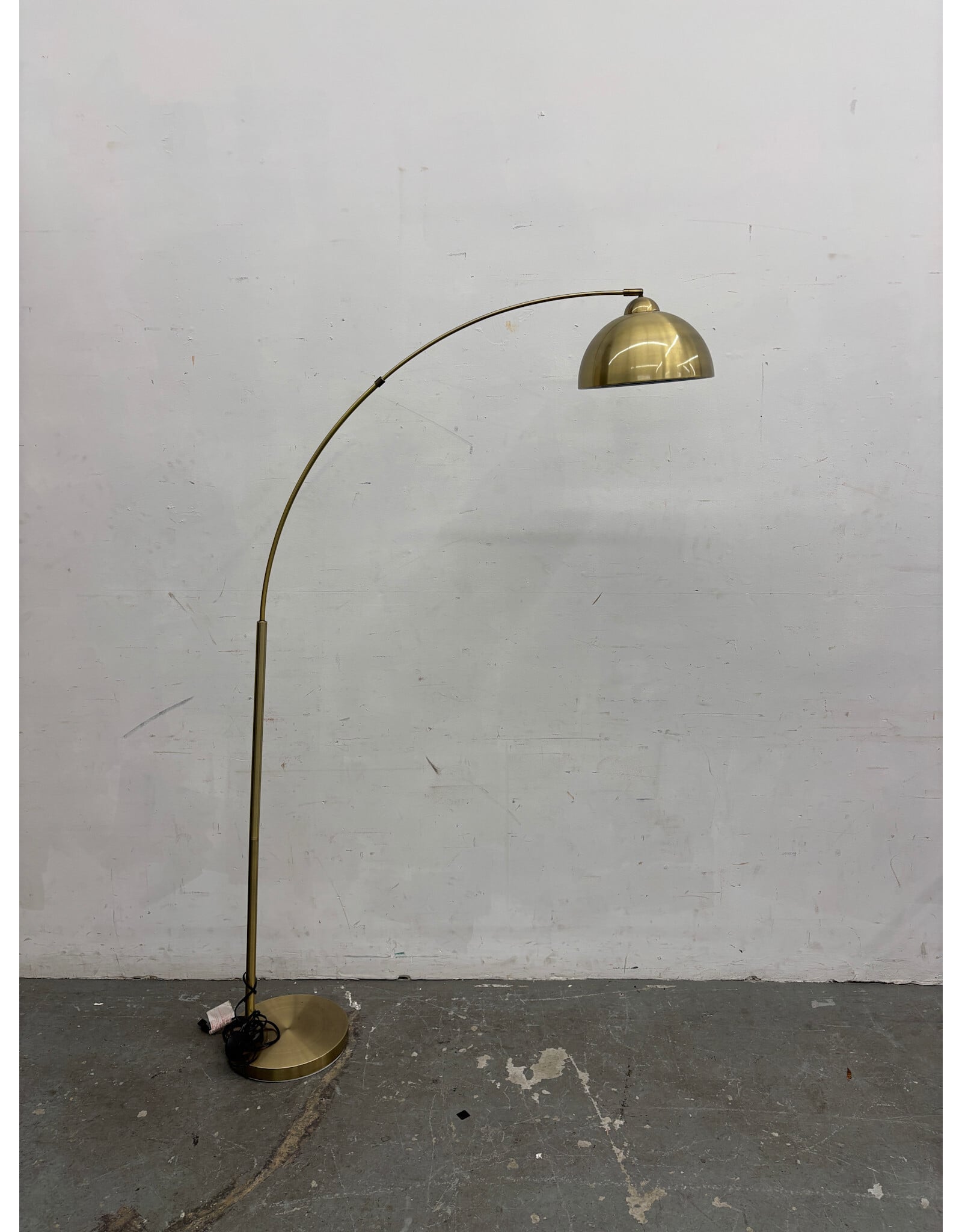 Brass Arched Floor Lamp