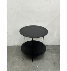 Pastille by Fogia Two Tier Black Side Table