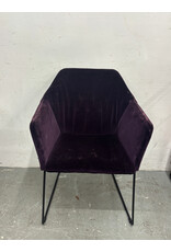 Sedia Dining Arm Chair in Plum