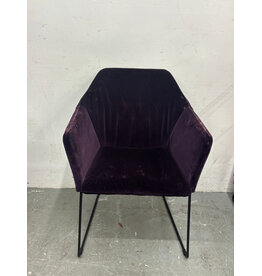 Sedia Dining Arm Chair in Plum