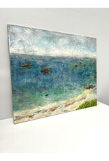 Seaside, painting on canvas