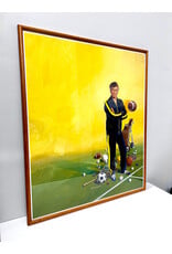 Who's Your Caddy?, framed painting, sgnd Magadini