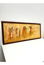 Framed African Batik