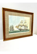 Vintage Ship Print