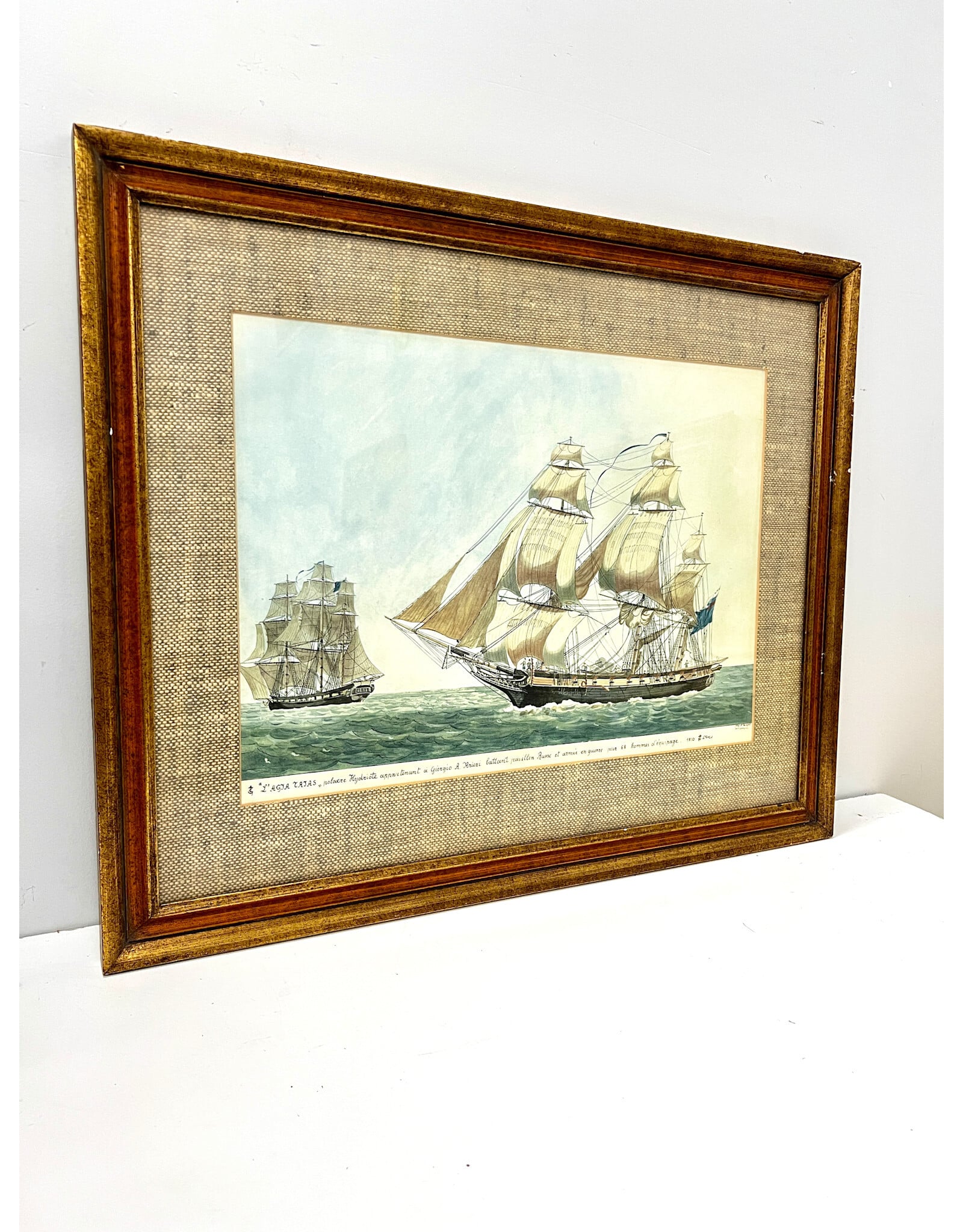 Vintage Ship Print