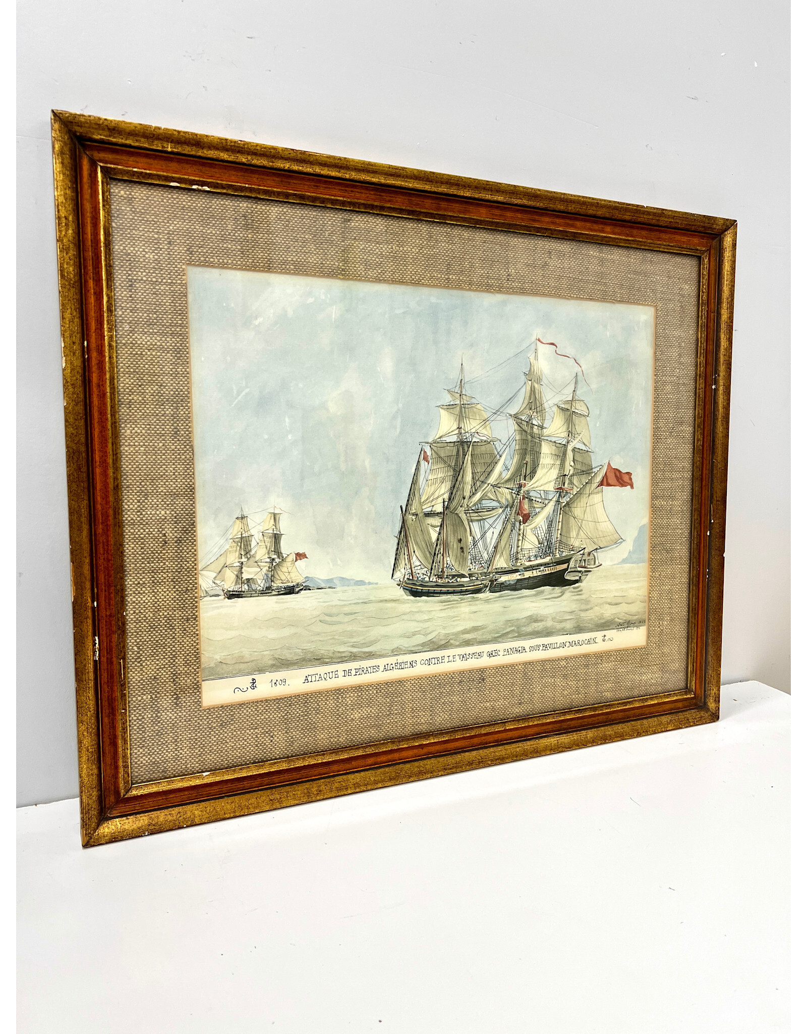Vintage Ship Print 2