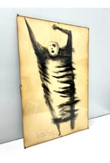 From the Series on Terror, framed drawing