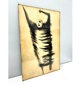 From the Series on Terror, framed drawing