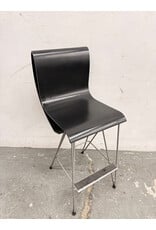 Black Swooped Counterstool