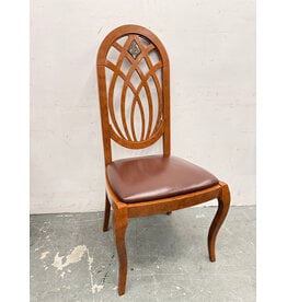 Goccia Italian Walnut Dining Chair