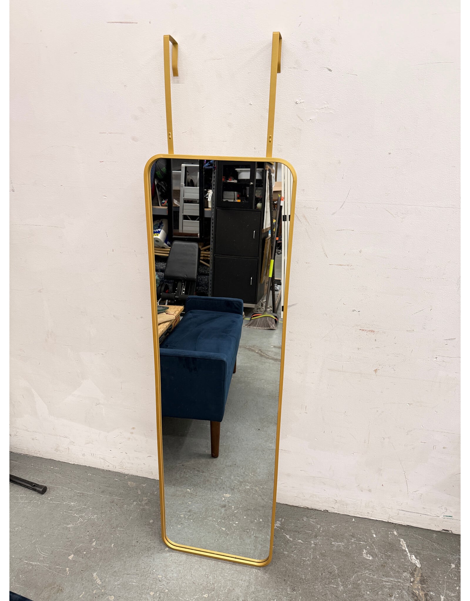 Modern Gold Frame Mirror