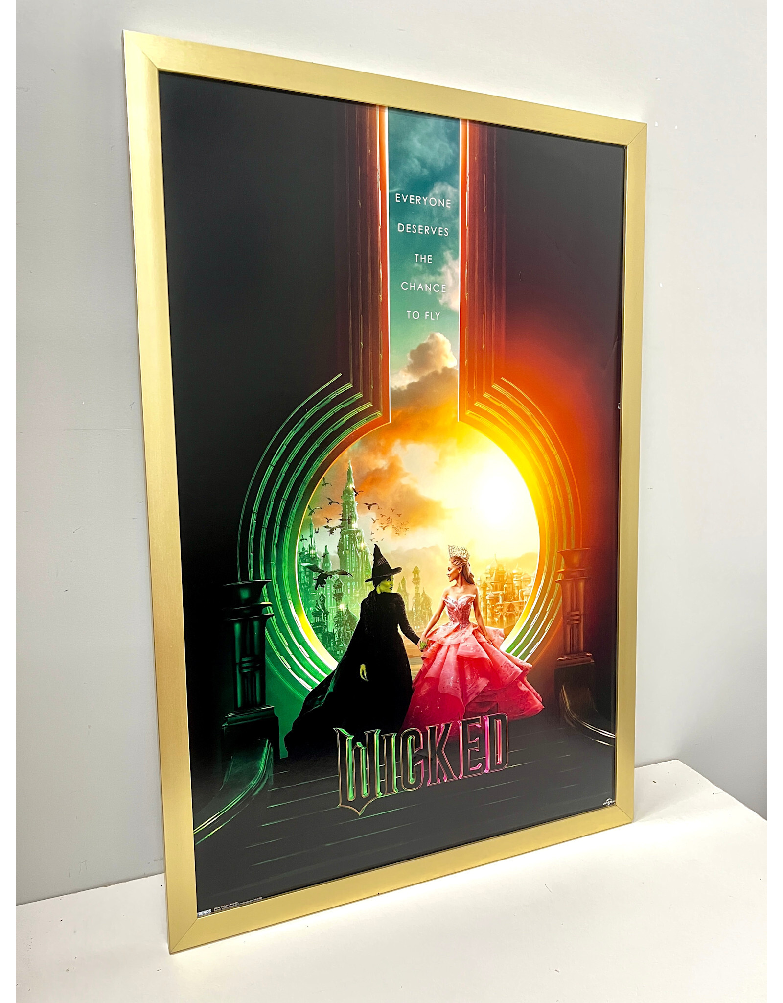 Framed Wicked Movie Poster