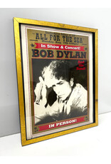 Framed Bob Dylan Poster