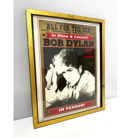 Framed Bob Dylan Poster
