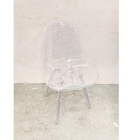 Clear Acrylic Eiffel-Style Side Chair
