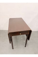 Antique Style Mahogany Drop Leaf Table