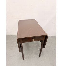 Antique Style Mahogany Drop Leaf Table