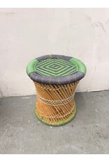 Decorative Handwoven Accent Stool