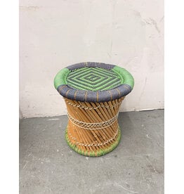 Decorative Handwoven Accent Stool