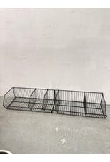 Modular Black Metal Wire Display Baskets