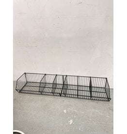 Modular Black Metal Wire Display Baskets