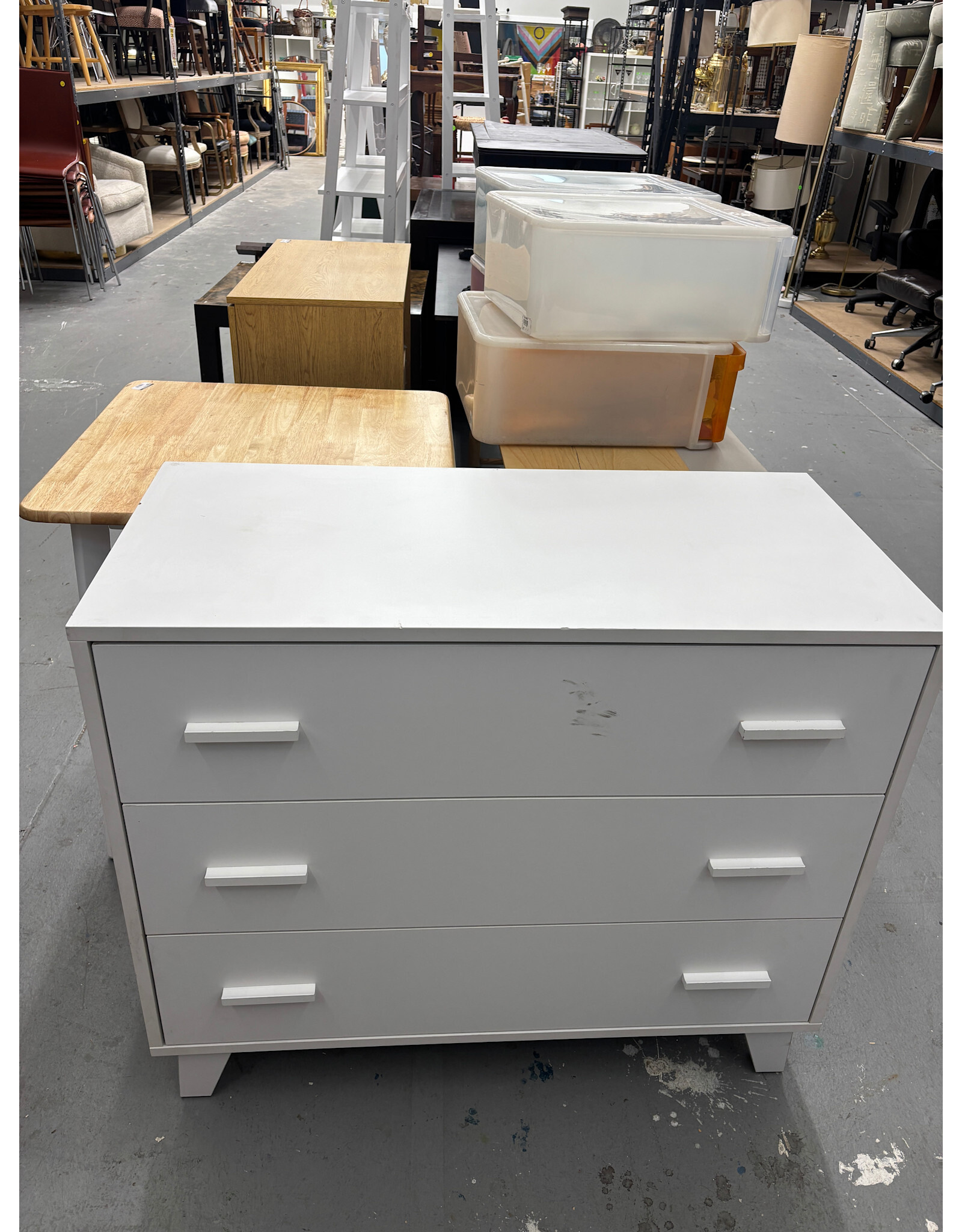 Bone Dove Ghost I ran out of White Things 3 Drawer Dresser