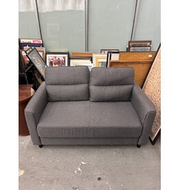 Affetto Gray Upholstered Loveseat