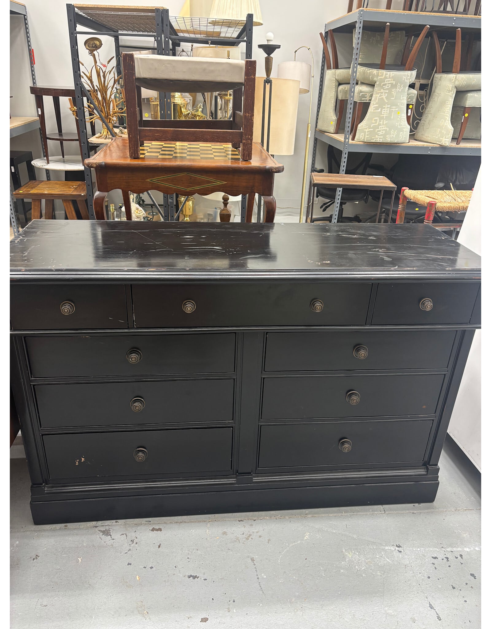 Pottery Barn Exxxtra Wide 9 Drawer Dresser