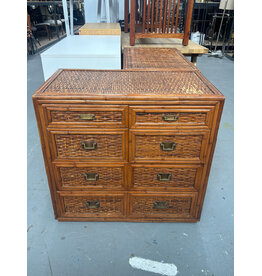 Faux Bamboo Dresser