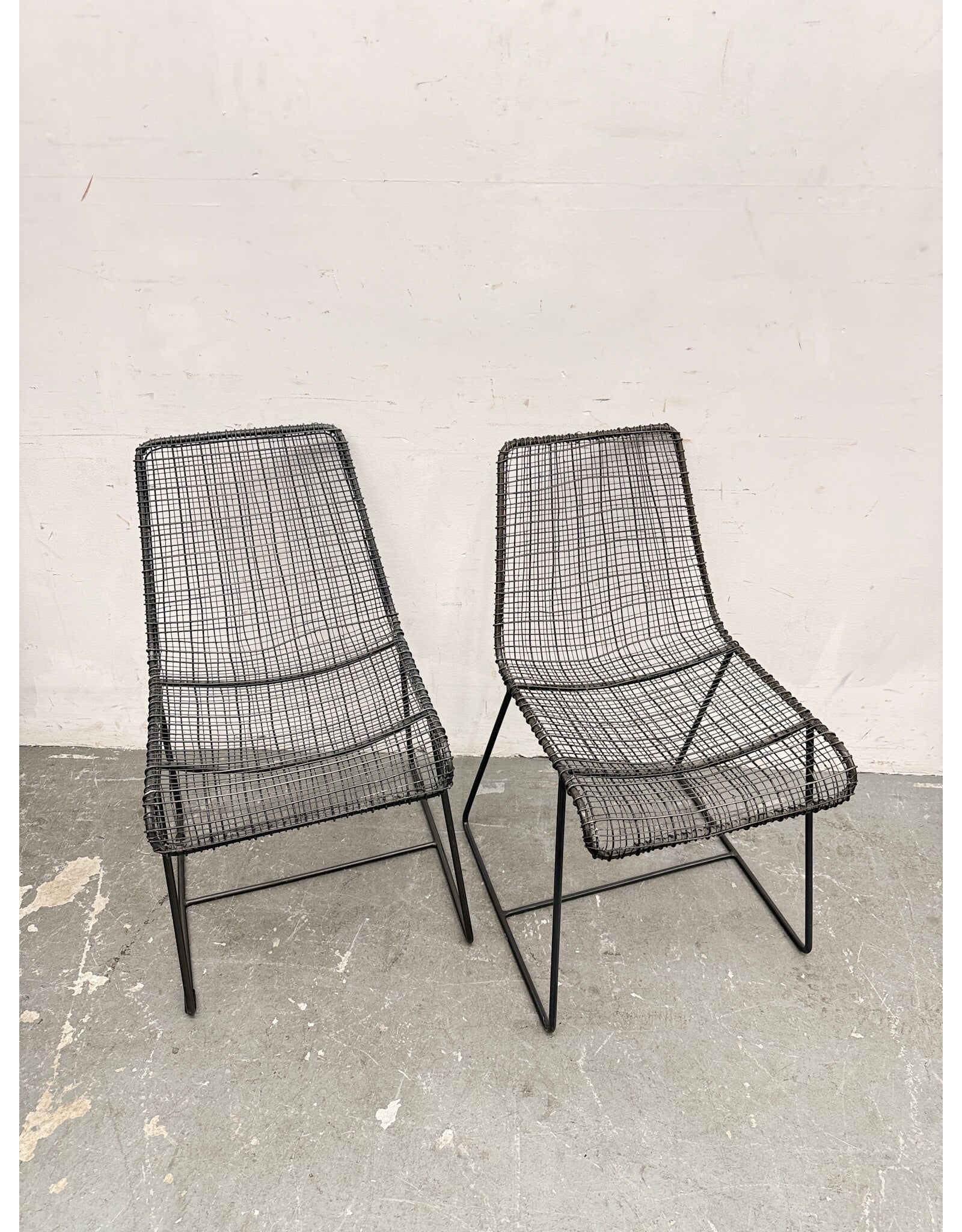 Reed Modern Wire Dining Chair