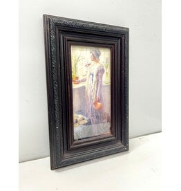Tending the Flowers by William Henry Margeston, framed print