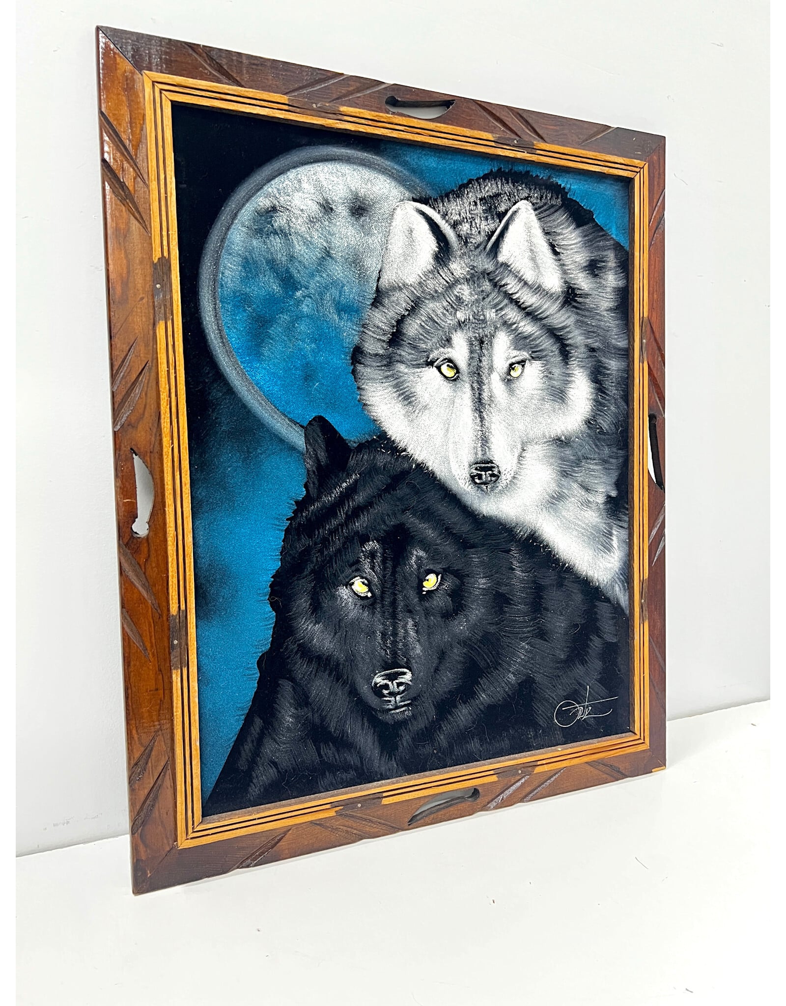 Choose ur Fighter, framed painting