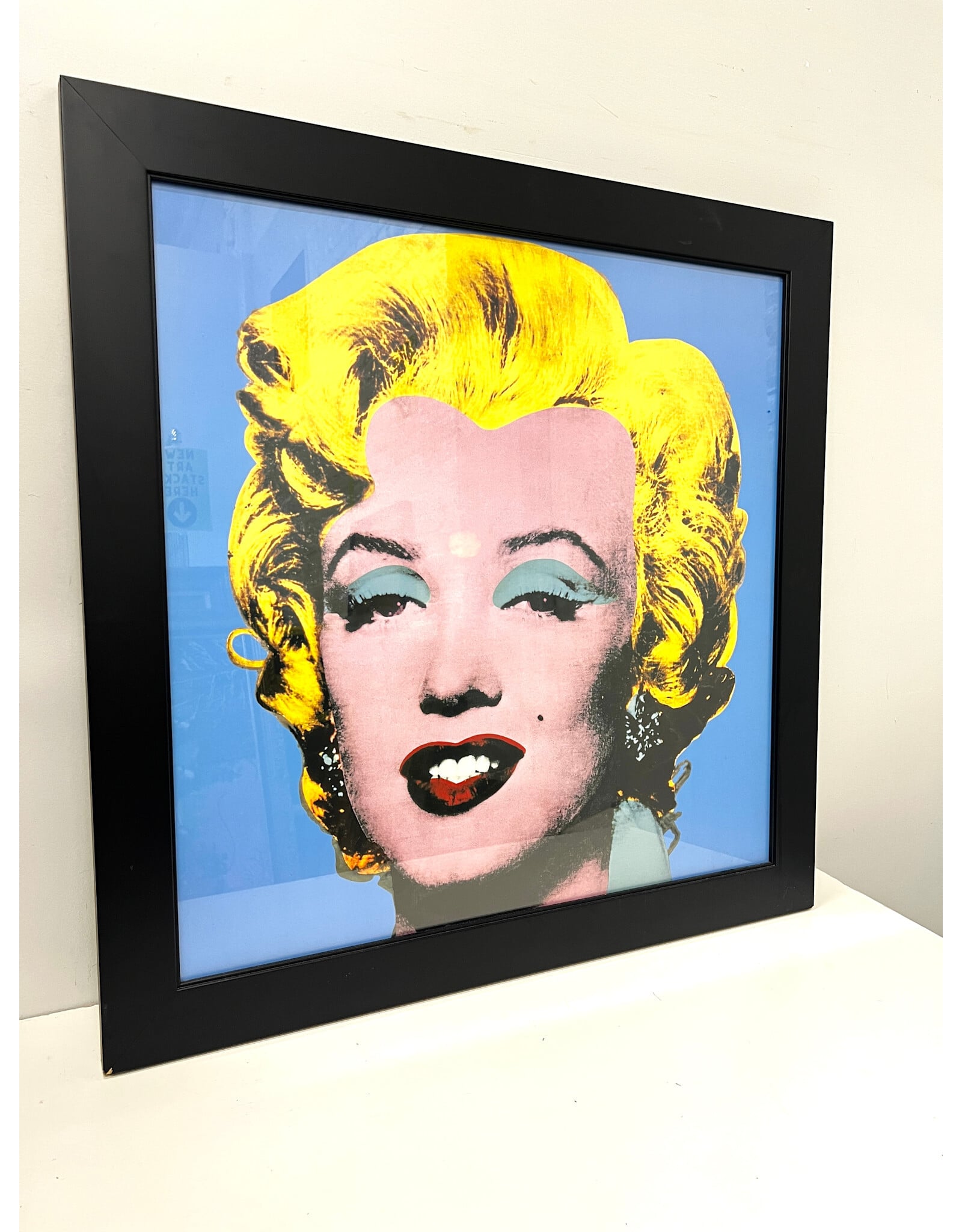 Marilyn by Andy Warhol, framed print