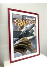 EuroAir France by Michael Kungl, framed poster