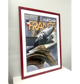 EuroAir France by Michael Kungl, framed poster