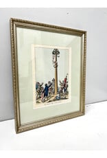 Le Mat De Cocagne, framed print