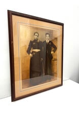 Framed Sepia Portrait