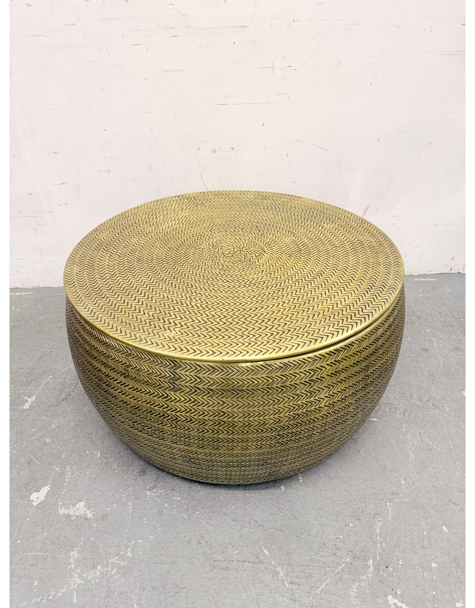 Apoline Metal Storage Coffee Table