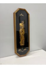 Goddess Back, gilded relief