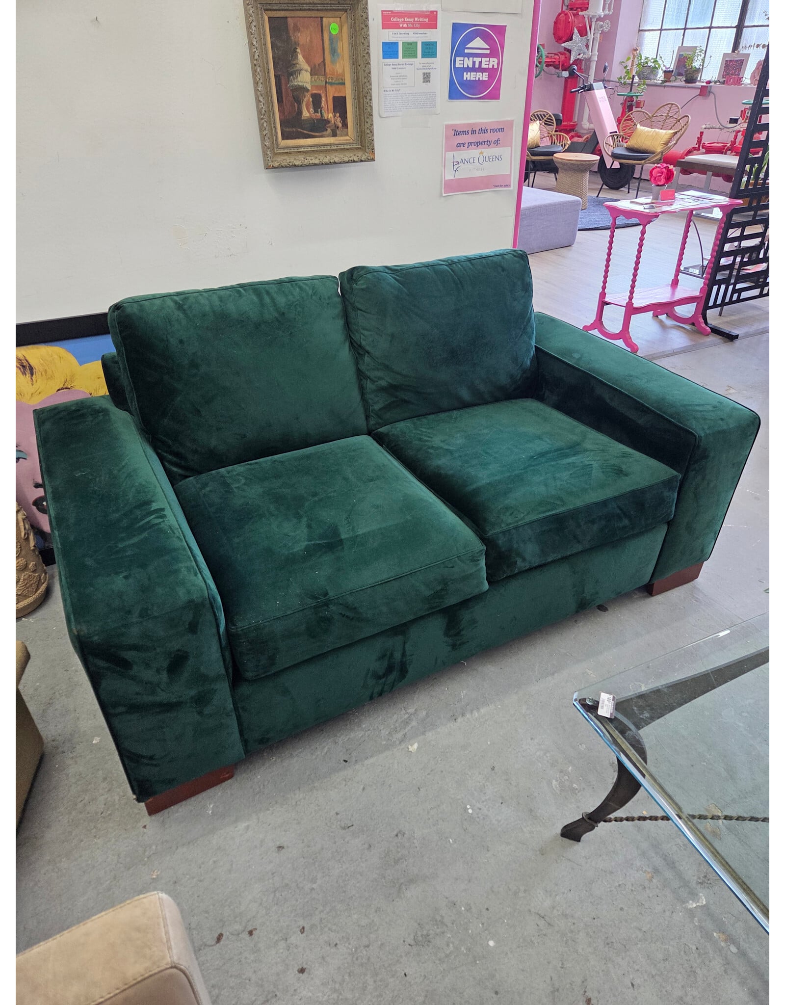 Green Velvet Sleeper Sofa
