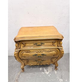 French Baroque-Style Nightstand Commode