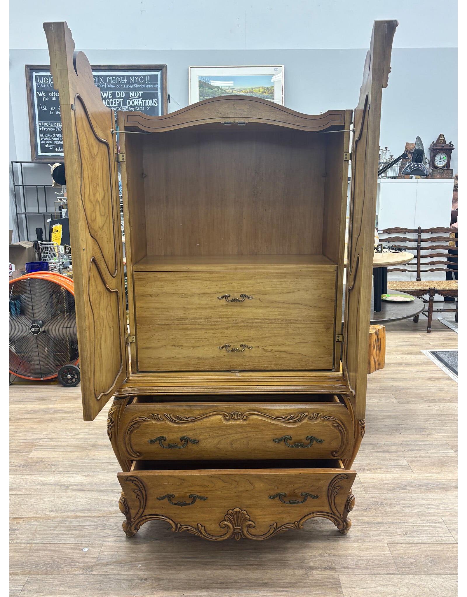 Vintage Italian Style Armoire