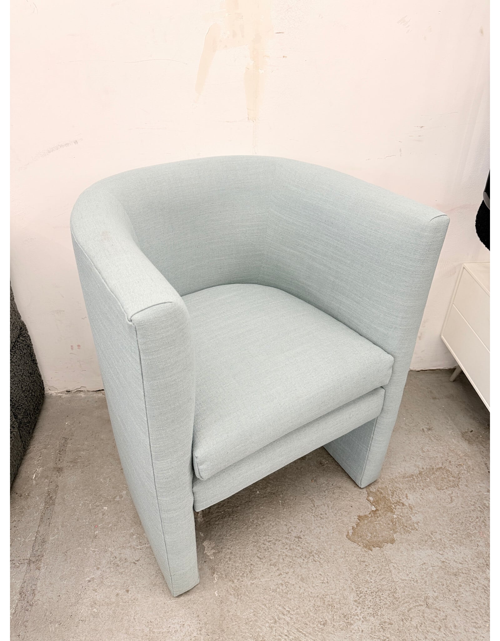 Sky Blue Classic Club Chair