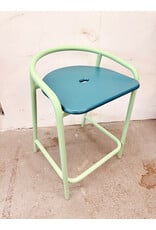 Division Twelve Two Tone Wedge Counter Stool