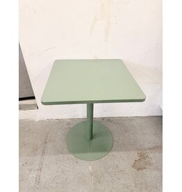 Seafoam Green Square Bistro Table